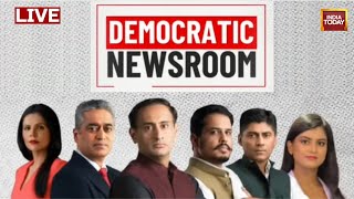 Democratic Newsroom LIVE BJPs Mission 370 Done Deal  PM Modis Predictions For 2024 Elections [upl. by Ardnekan]