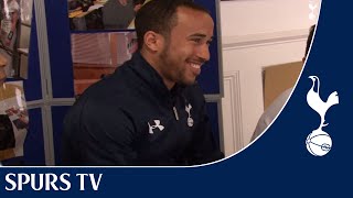 Spurs TV Exclusive  Andros Townsend visits UTC [upl. by Llertnor]