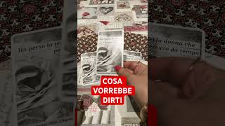 Cosa vorrebbe dirti tarocchi tarocchioggi shortvideo letturadicarte tarocchiamore amore [upl. by Cochran151]