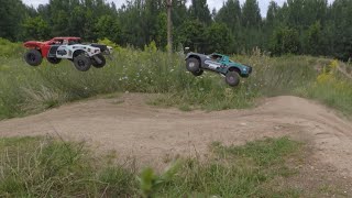 RC Trophy Trucks racing [upl. by Mohorva]