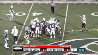 WPIAL Football  Seneca Valley at PineRichland [upl. by Carey]