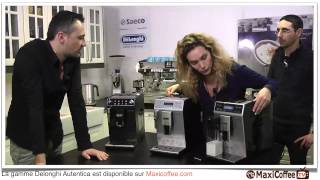 Comparatif de la gamme Delonghi Autentica  Machine à café automatique  Le Test MaxiCoffee [upl. by Kerin]