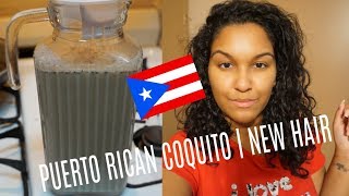 HOW TO MAKE PUERTO RICAN COQUITO  NEW HAIRCUT  JUST LIFE  Natalia Garcia [upl. by Guadalupe402]