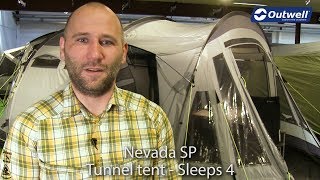 Outwell Nevada SP Tent 2018  Innovative Family Camping [upl. by Cantlon]