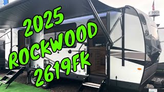 NEW 2025 ROCKWOOD ULTRA LITE 2619FK TRAVEL TRAILER Dodd RV FRONT KITCHEN SOLAR [upl. by Aural457]