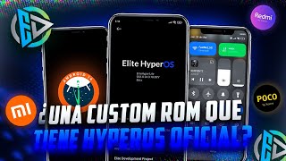 ☑️Como instalar la ROM quotElite HyperOS Litequot en telefonos XIAOMIPOCOREDMI📲  ¡¡PRUEBA YA HyperOs [upl. by Dorran]