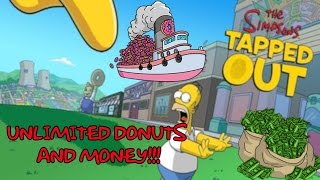 The Simpsons Tapped Out  UNLIMITED DONUT Hack [upl. by Anatole]