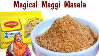 Magic Maggi Masala Recipe  Maggi Tastemaker Recipe By cookingwithnadiraandvlogs [upl. by Shaughnessy]