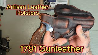 1791 Gunleather Revolver Holster [upl. by Kralc]