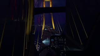 The Crew Motorfest  Helicopter  Inner Bridge to Maui flight at night  VR [upl. by Relyuc]