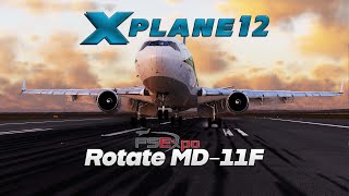 XPlane 12  Rotate MD11  Full Flight  LIMCLIRF [upl. by Lucky524]