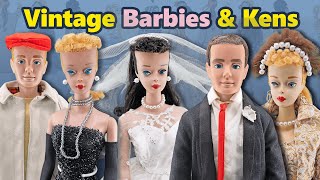 Exploring My 19601965 Vintage Barbie amp Ken Collection Iconic Dolls amp Outfits barbiedolls [upl. by Irtemed491]