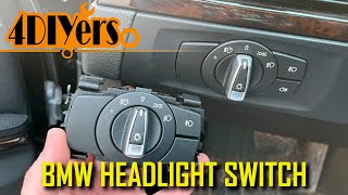 How to Replace the Headlight Switch on a BMW 3 Series E90 E91 E92 E93 [upl. by Yhtommit]