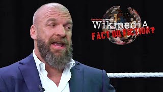 Triple H  Wikipedia Fact or Fiction [upl. by Leventhal126]