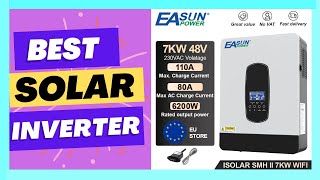 EASUN POWER 7000W Solar Hybrid Inverter Charger 48V 6200VA Battery Pure Sine [upl. by Christos]