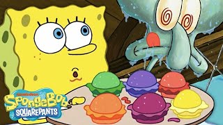 Every Krabby Patty EVER 🍔  SpongeBob [upl. by Nodnil71]