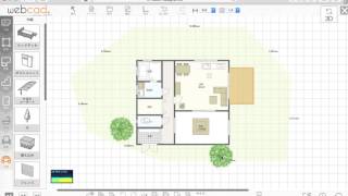 【ブラウザだけで作れる！】webcad 3D～外構の設置～ [upl. by Nolek]