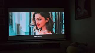 Convert Living room to Cinema Ghar with a Motorised Screen and Portable Projector Samsung Freestyle [upl. by Battista474]