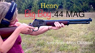 Henry 44 Magnum Big Boy Color Case Hardened  Range Time [upl. by Dett]