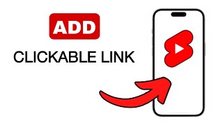 How To Add Clickable Link In YouTube Shorts  2024 [upl. by Halivah]