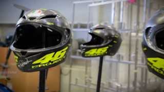 Oram presenta AGV Pista GP Carbon Project 46  How is Made [upl. by Brunell725]