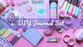 Part10 DIY JOURNAL SET How to Make Journal Set at Home DIY Journal kit  DIY Journal Stationary [upl. by Julissa]