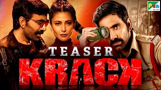 Krack  Official Hindi Dubbed Movie Teaser  Ravi Teja Shruti Haasan  ComingSoon [upl. by Nodab]