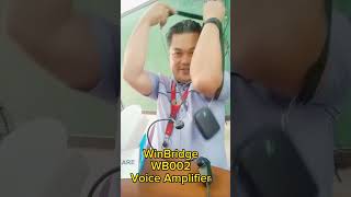 WinBridge Best Lapel WB002 Voice AmplifierThe Best for TEACHERS and Entrepreneurs💪💯 Quality [upl. by Tegdig596]