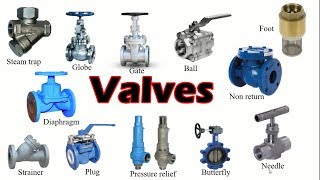 Types of valves amp their Functions  Piping Analysis [upl. by Flita]