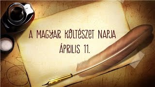 Április 11 a költészet napja [upl. by Leay]