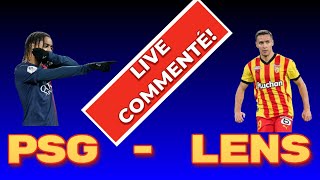 PSG  LENS LIGUE 1  10ème journée  commenté en direct [upl. by Larimer]