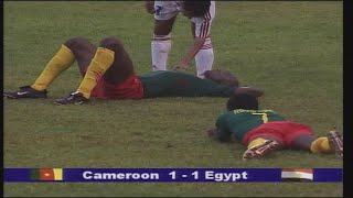 عندما منعت مصر الكاميرون من الصعود لكأس العالم 2006 في أخر جولة من التصفيات [upl. by Ibbie143]