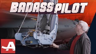 Inspecting a Harrier Jets Explosive Ejection Seat [upl. by Ahola]