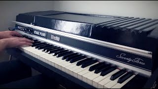 Improv on a 1980 Fender Rhodes Mark II [upl. by Kenta991]