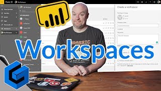 Overview of Power BI Workspaces [upl. by Ettennahs]