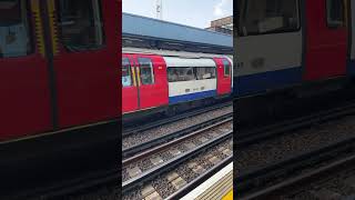 London Underground Jubilee Line 1996 Stock departing Wembley Park station Shorts [upl. by Dareen]