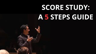 Mastering Orchestral Scores A 5 Steps Guide [upl. by Adlitam849]