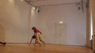 Contact Improvisation Duet Tamas Baku and Sabine Parzer excerpts [upl. by Currey63]