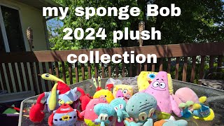 my spongebob 2024 plush collection [upl. by Carol]