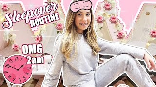 MY New Night Routine 2020  OMG 3AM Sleepover  Rosie McClelland [upl. by Klarrisa]