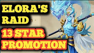 Eloras Raid 13 Star Hero Promotion Guide Resocrystal Level Requirement Tips  Idle Legends [upl. by Atul253]