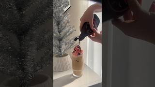 Make a peppermint mocha Dunkalatte with me 🎅🏼 [upl. by Assenad]