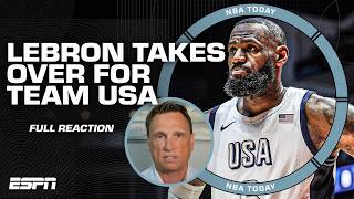 There is only ONE LeBron  Tim Legler praises James taking over Team USA vs Germany  NBA Today [upl. by Roxane692]