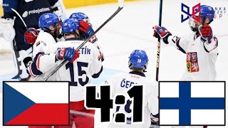 Česko vs Finsko  Hlinka Gretzky Cup 2024 [upl. by Narda]