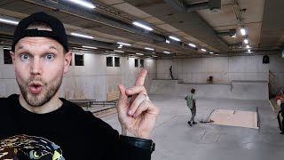 NEW Indoor Skatepark in Porvoo Finland [upl. by Eula]