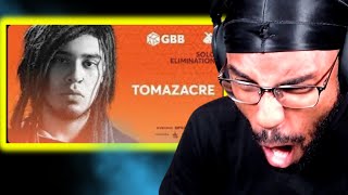 TOMAZACRE  Grand Beatbox Battle 2019  Solo Elimination REACTION [upl. by Saisoj]