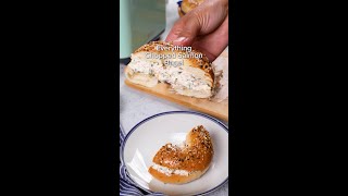 Everything Chopped Salmon Bagel [upl. by Llig]