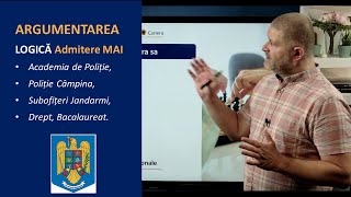 Argumentarea Structura argumentării  Logică  Admitere MAI poliție jandarmi  Bacalaureat [upl. by Yrhcaz387]