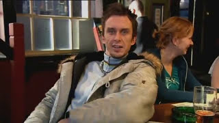 Peep Show  Jez amp Super Hans Discuss The Track [upl. by Adilen]