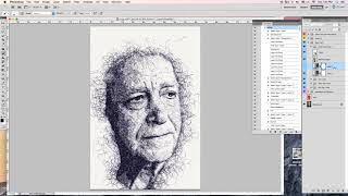 Scribble Pen Sketch Photoshop Action Tutorial [upl. by Naashom253]